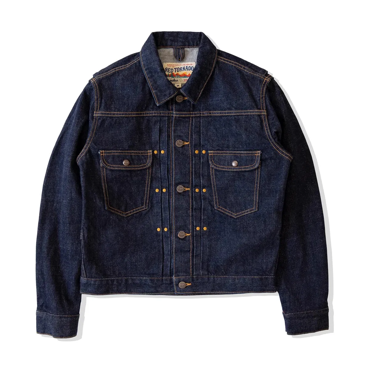 11MJ Denim Jacket Rinsed 18oz Selvedge Jean Outerwear