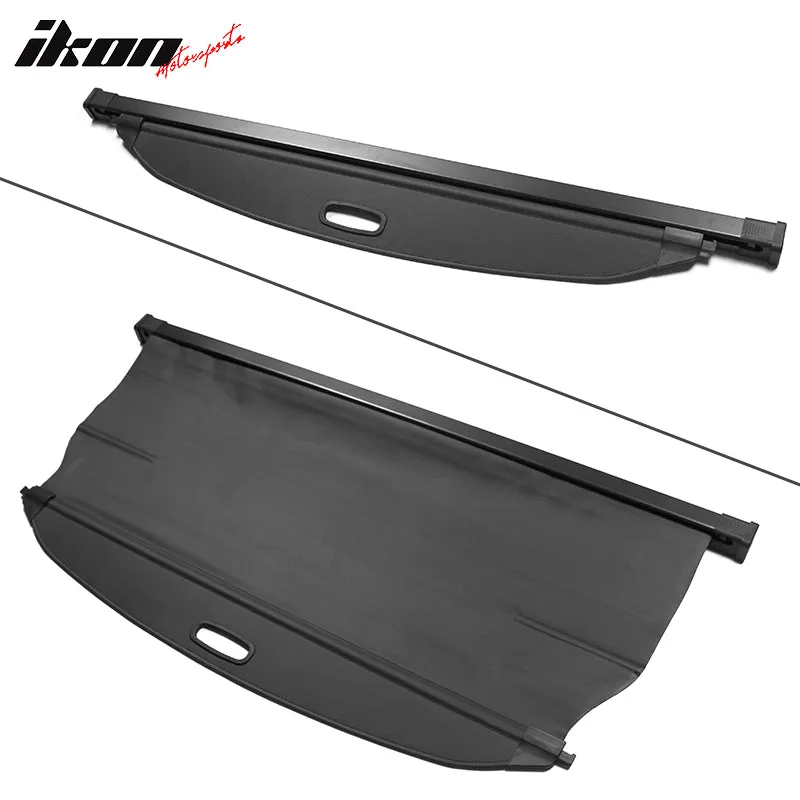 2016-2020 Kia Sorento Black Tonneau Cargo Cover Vinyl Aluminum Rod