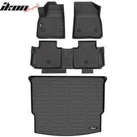 2019-2024 Chevrolet Blazer TPE 3D Floor Mats Carpets   Trunk Cargo Mat