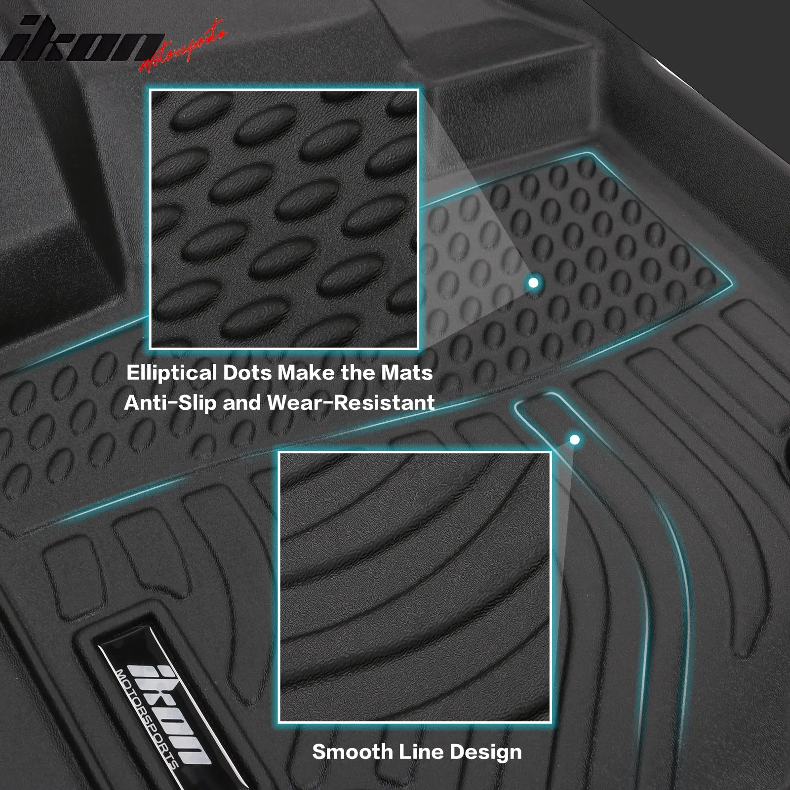 2019-2024 Chevrolet Blazer TPE 3D Floor Mats Carpets   Trunk Cargo Mat