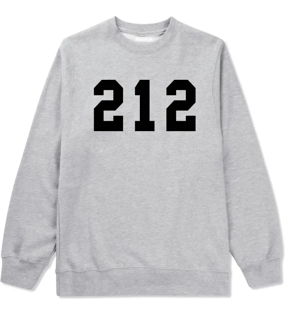 212 New York Area Code Crewneck Sweatshirt