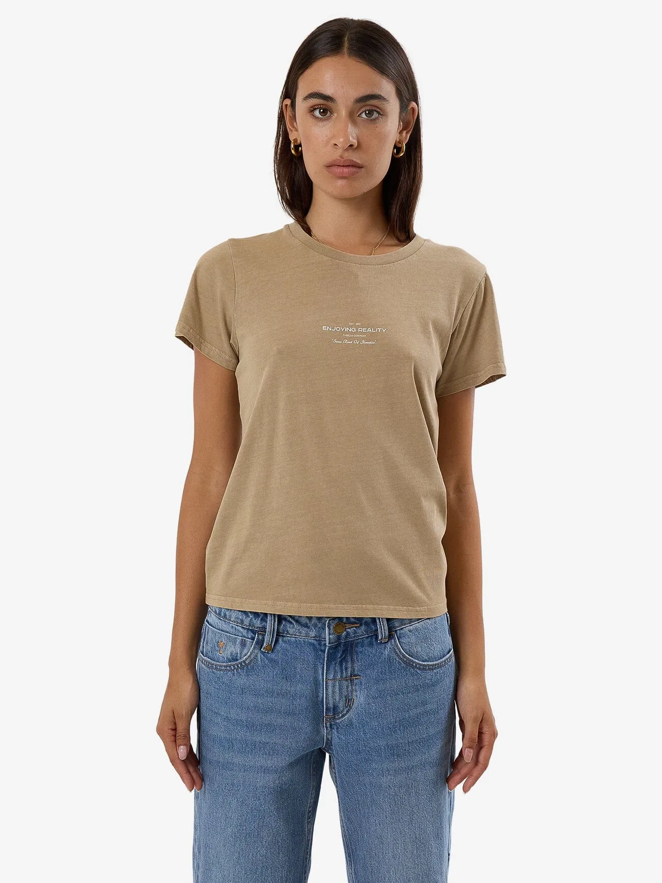 Acclaim Everyday Tee - Tan