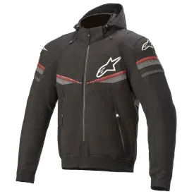 Alpinestars Sektor v2 Tech Hoodie Black Bright Red