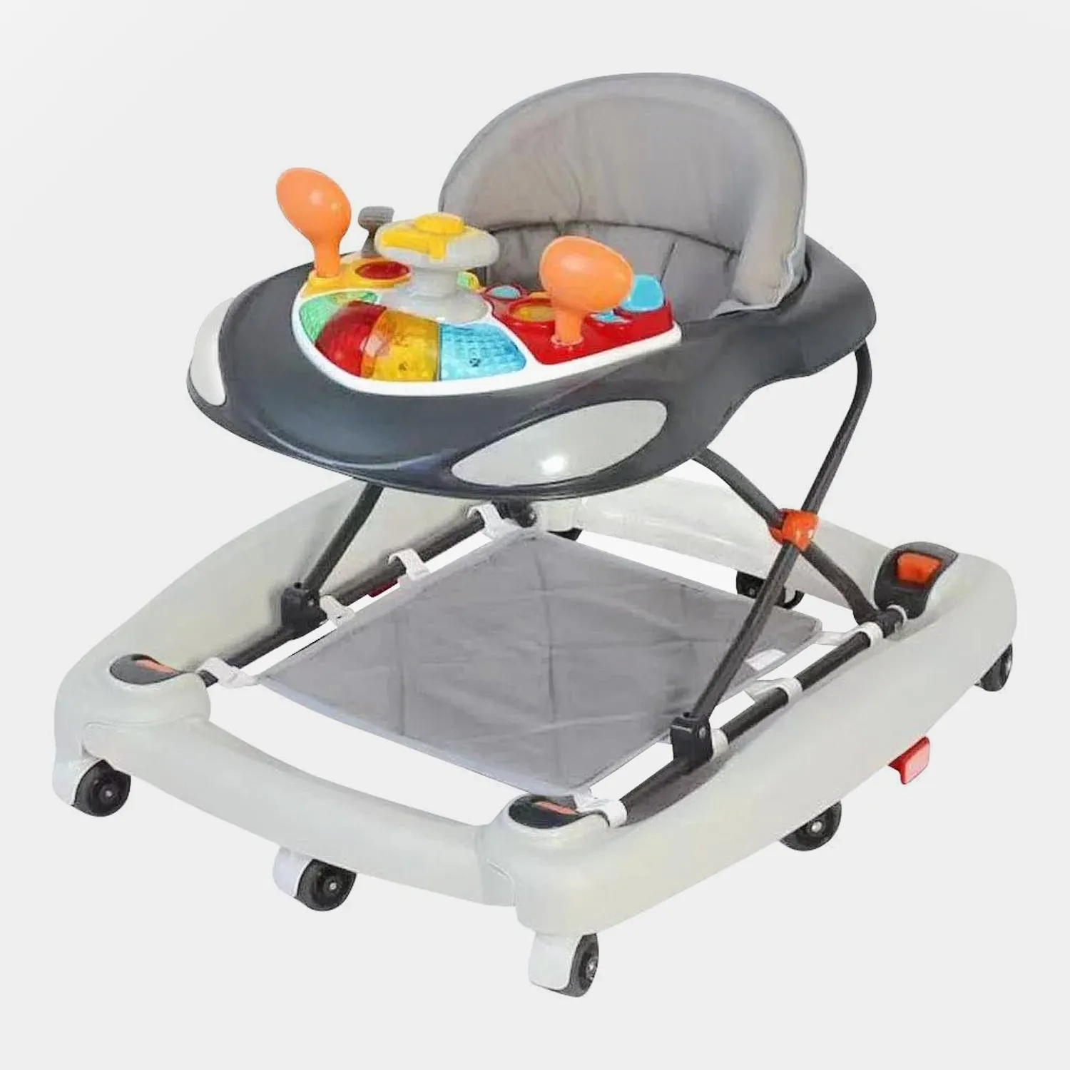 Baby Walker 2in1 (Infantes) 8855 Grey