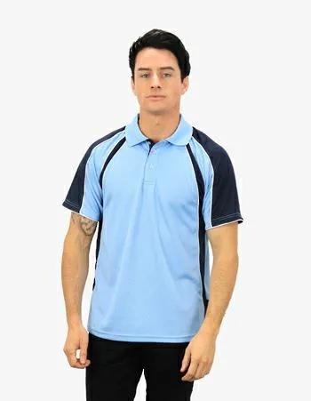 Be Seen THE TOUCAN Mens Cooldry Micromesh Polo