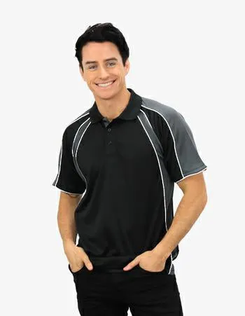 Be Seen THE TOUCAN Mens Cooldry Micromesh Polo