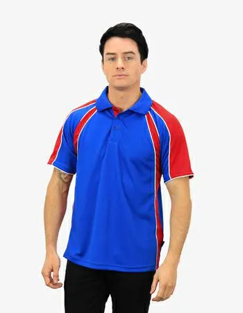 Be Seen THE TOUCAN Mens Cooldry Micromesh Polo