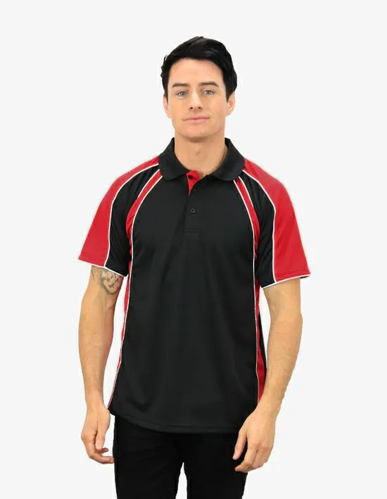 Be Seen THE TOUCAN Mens Cooldry Micromesh Polo