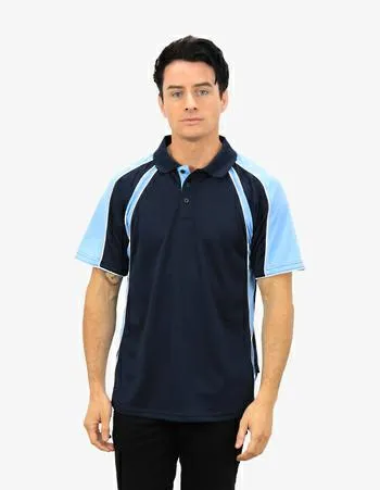 Be Seen THE TOUCAN Mens Cooldry Micromesh Polo