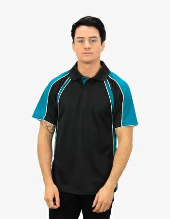 Be Seen THE TOUCAN Mens Cooldry Micromesh Polo