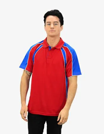 Be Seen THE TOUCAN Mens Cooldry Micromesh Polo