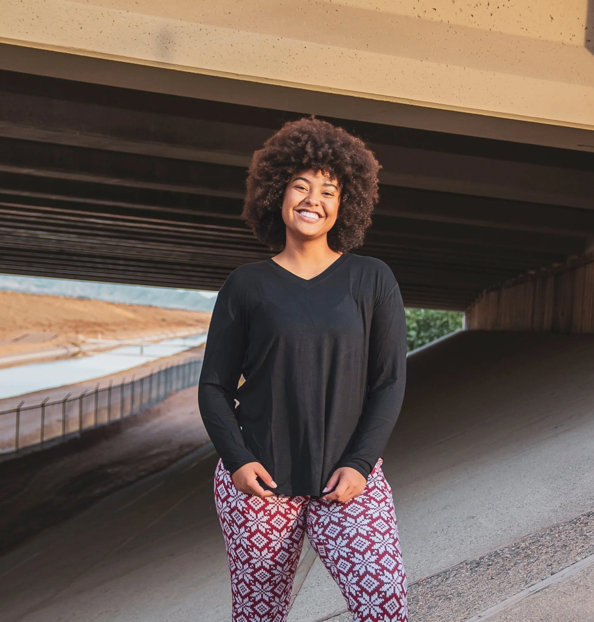 Boyfriend Long Sleeve - Black