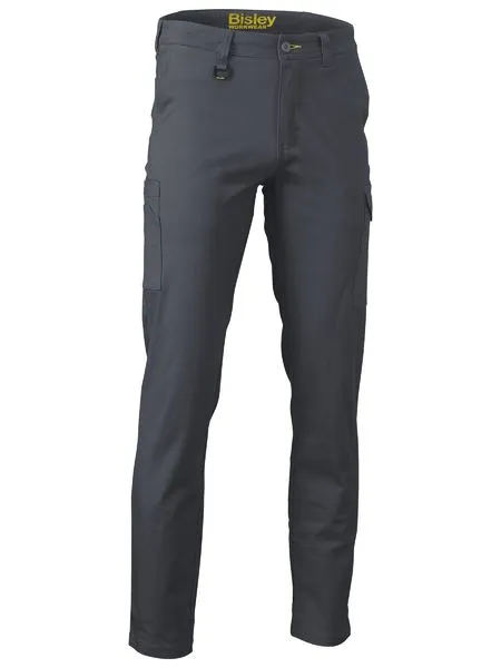 BPC6008 Bisley Stretch Cotton Drill Cargo Pants - Stout