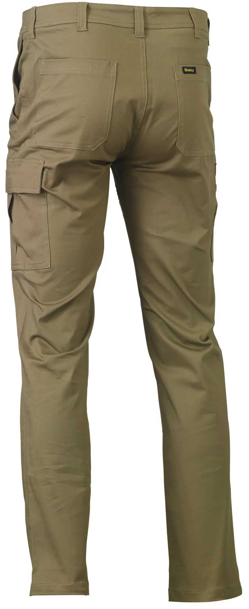 BPC6008 Bisley Stretch Cotton Drill Cargo Pants - Stout