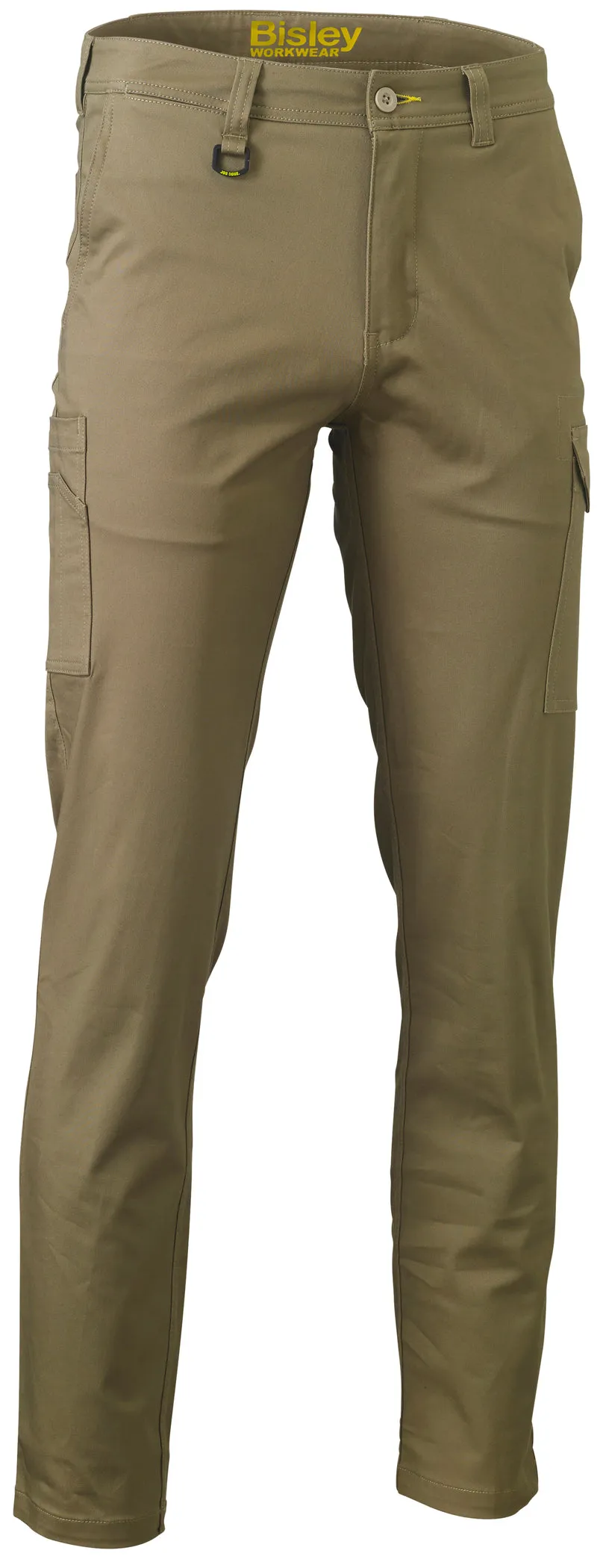 BPC6008 Bisley Stretch Cotton Drill Cargo Pants - Stout