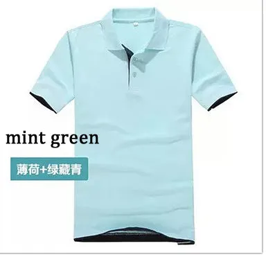 Brand Clothing Polo Homme Solid Wholesale Polo Shirt Casual Men Tee Shirt Tops Cotton Slim Fit 102TBG