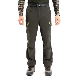 Cargo Trousers and Pants for Hiking and Travelling I Green