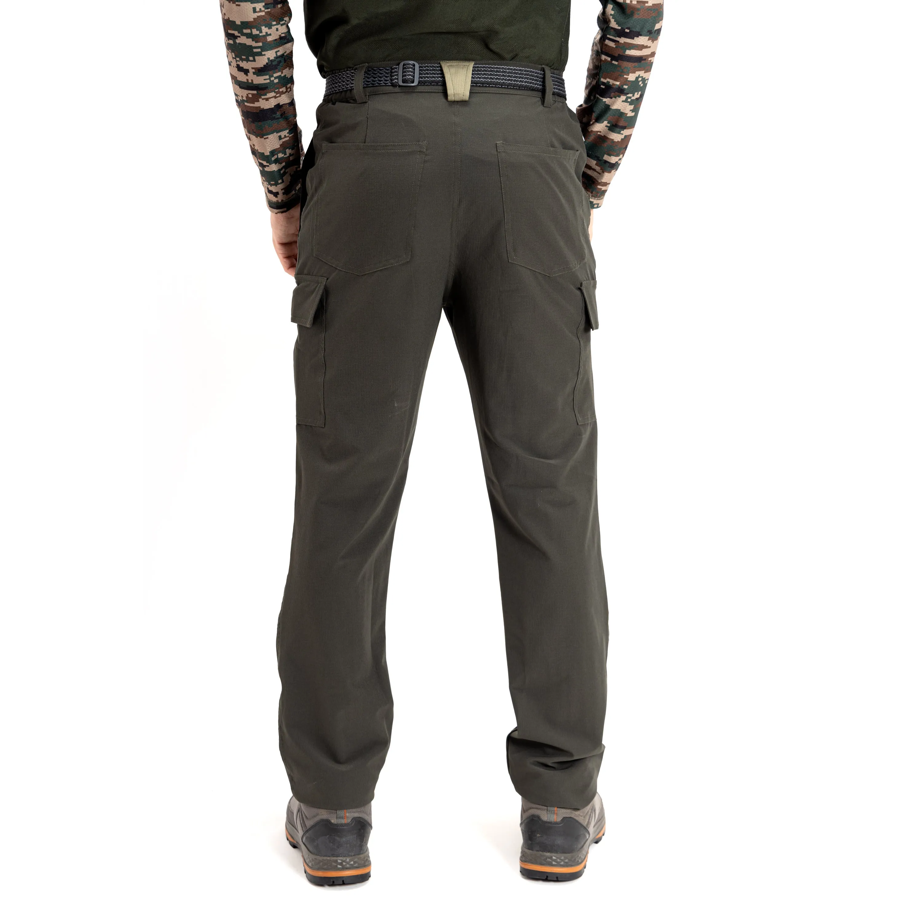 Cargo Trousers and Pants for Hiking and Travelling I Green