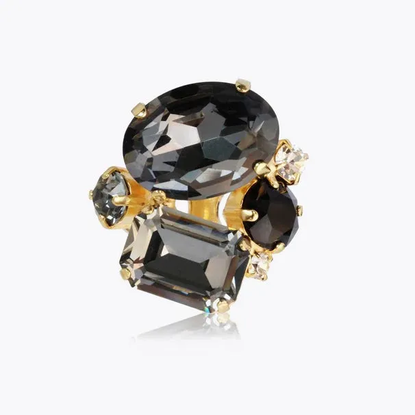 Caroline Svedbom Black Combo Carolina Ring