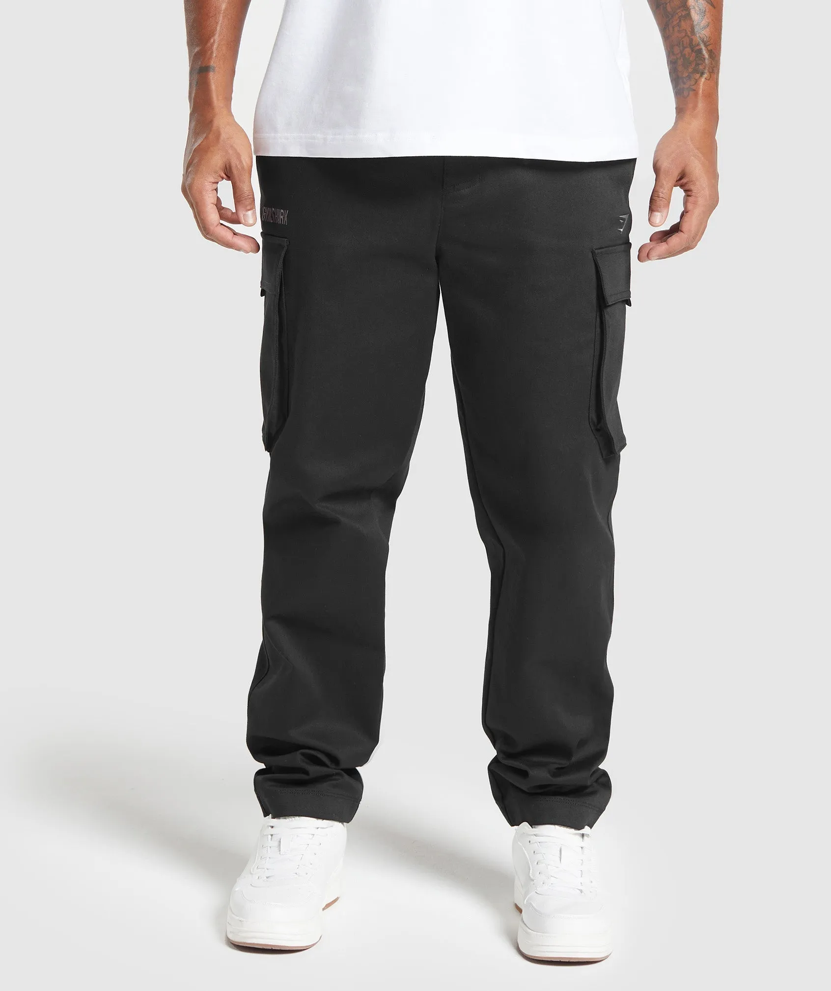 Gymshark Rest Day Woven Cargo Pants - Black