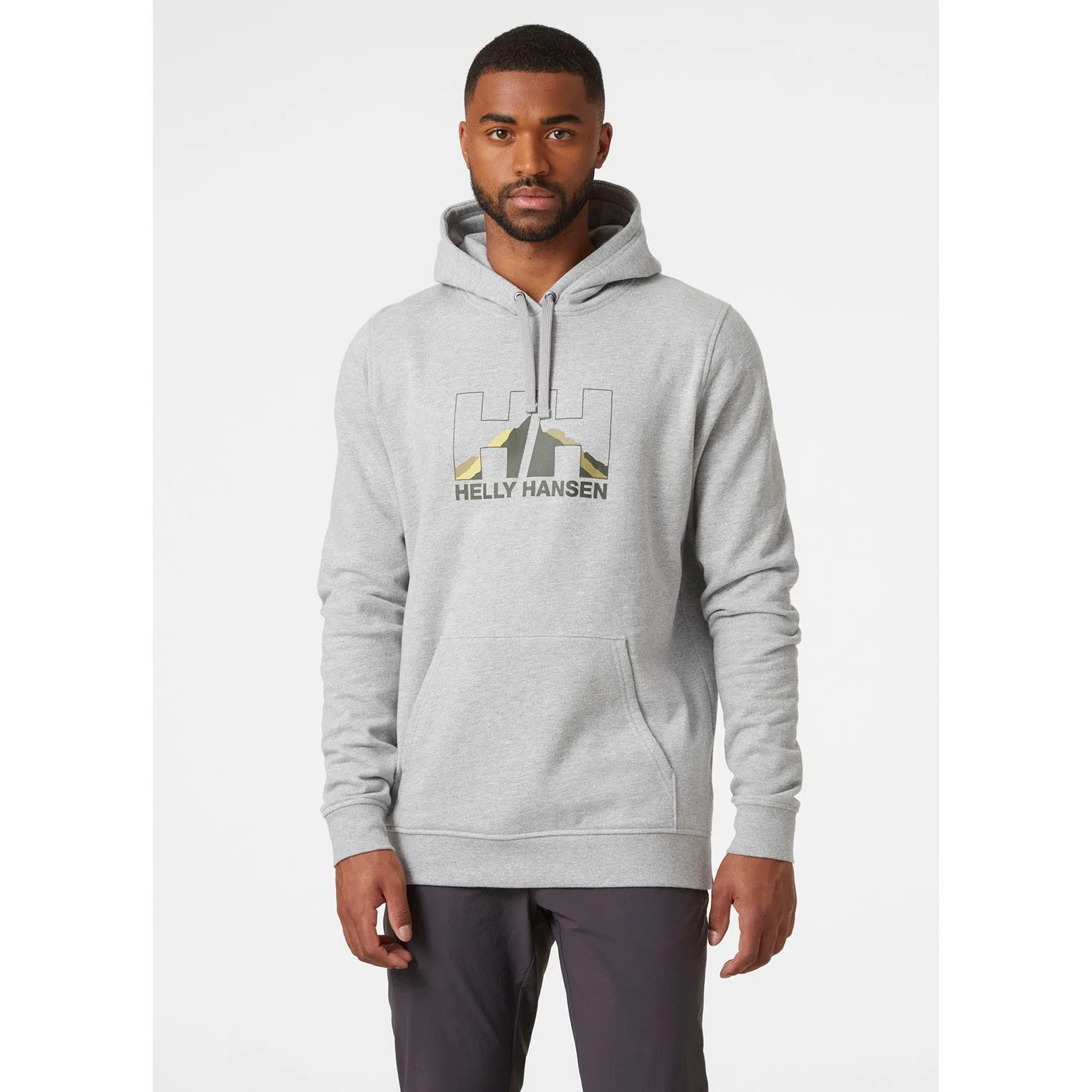 Helly Hansen Mens Nord Graphic Pull Over Hoodie