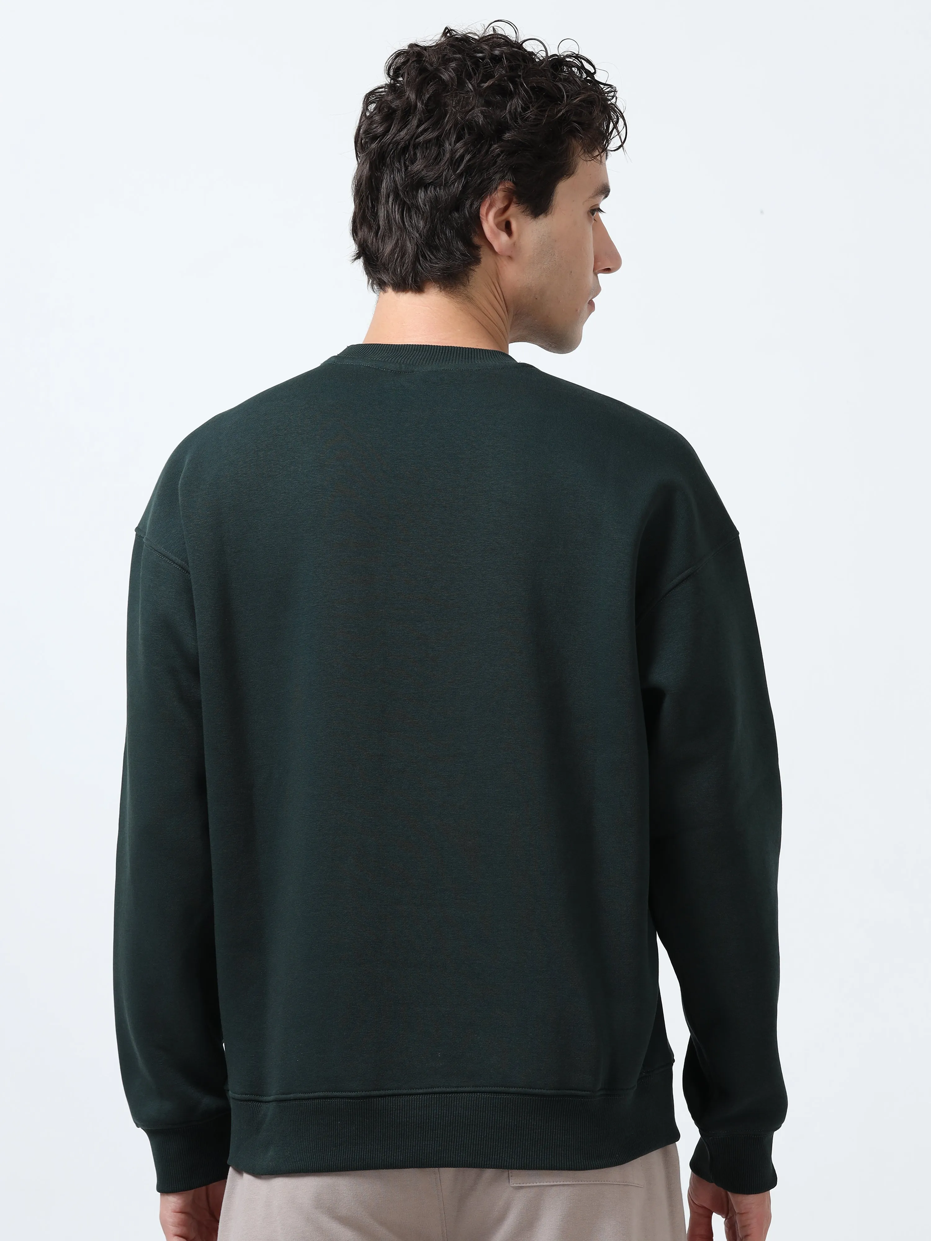 Lalo - Ribbed Plain Sweatshirt - Charcoal