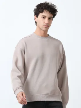 Lalo - Ribbed Plain Sweatshirt - Gray