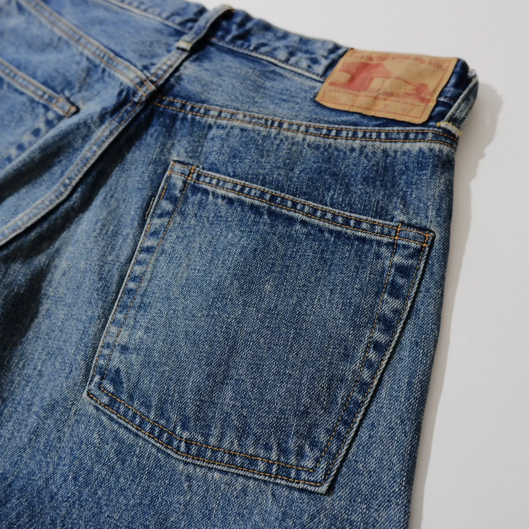 Light Indigo Selvedge Denim Jeans