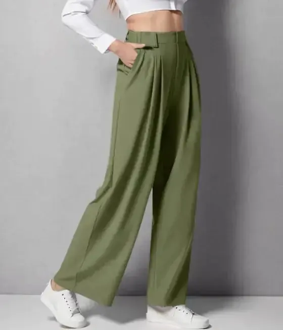 Loose-fit Tappered Trousers