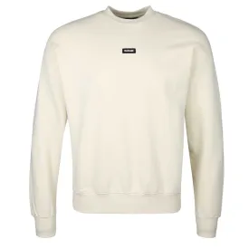 Mackage Justice Crew Neck Sweatshirt in Cream