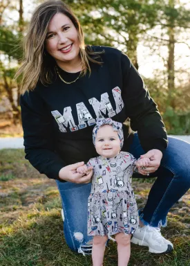 MAMA Crewneck Sweatshirts - Rockstar