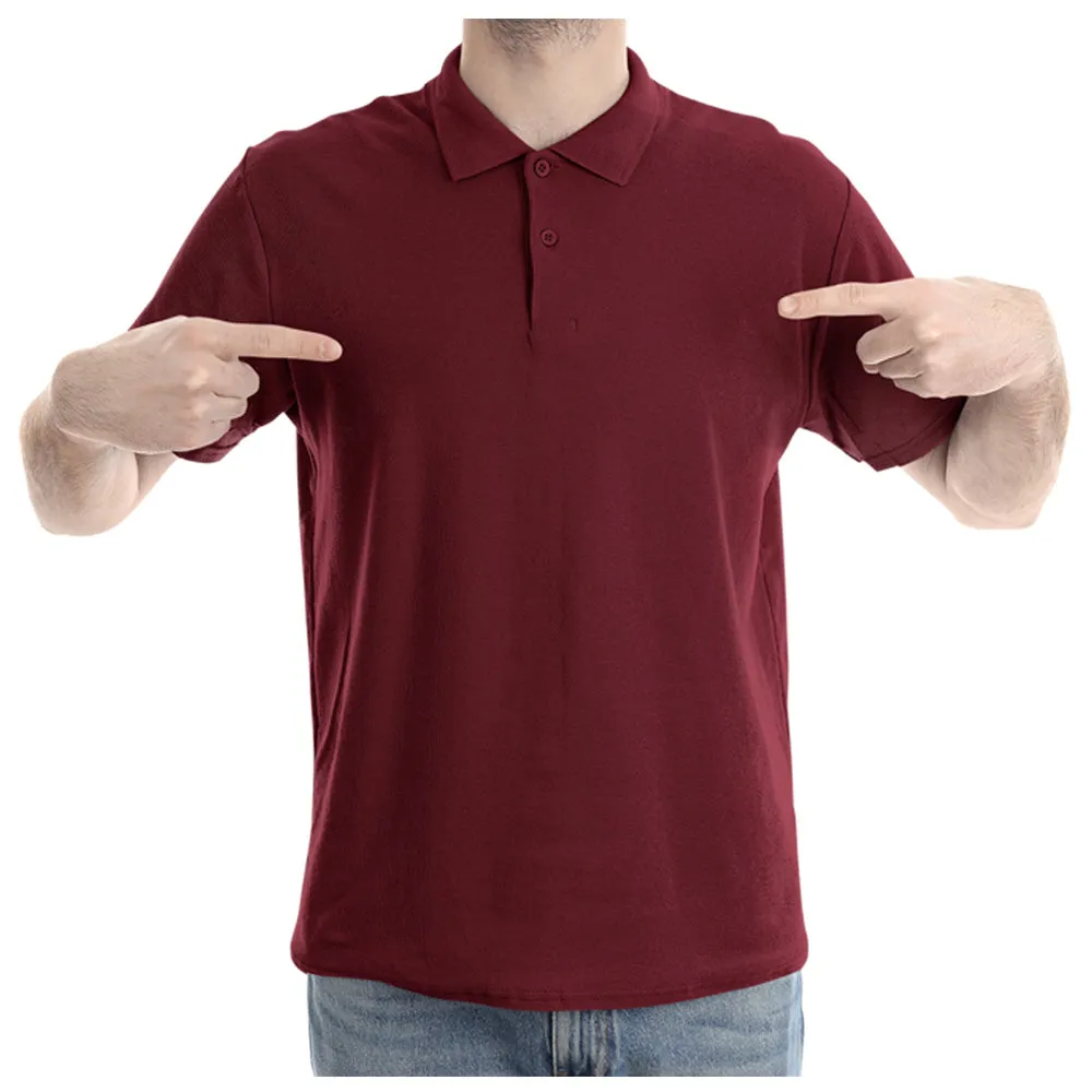 Maroon Polo T shirt