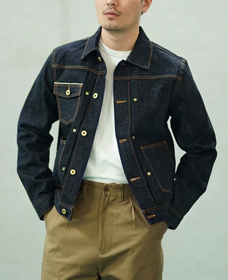 Men's 17OZ Selvedge Denim Jacket