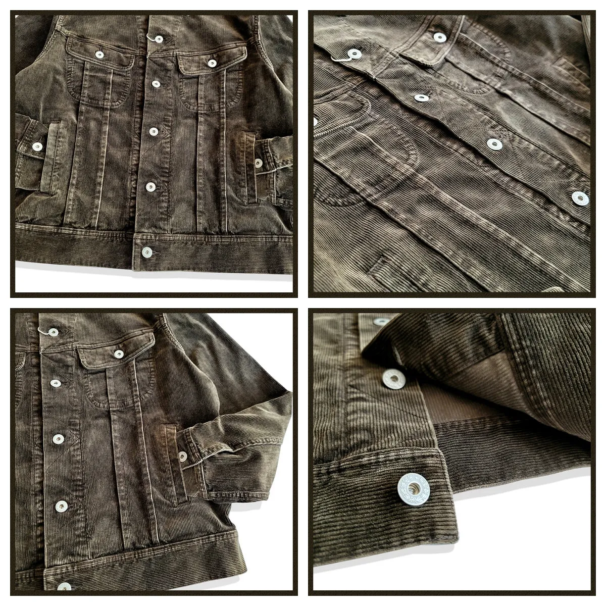 Men's Corduroy Trucker Jacket