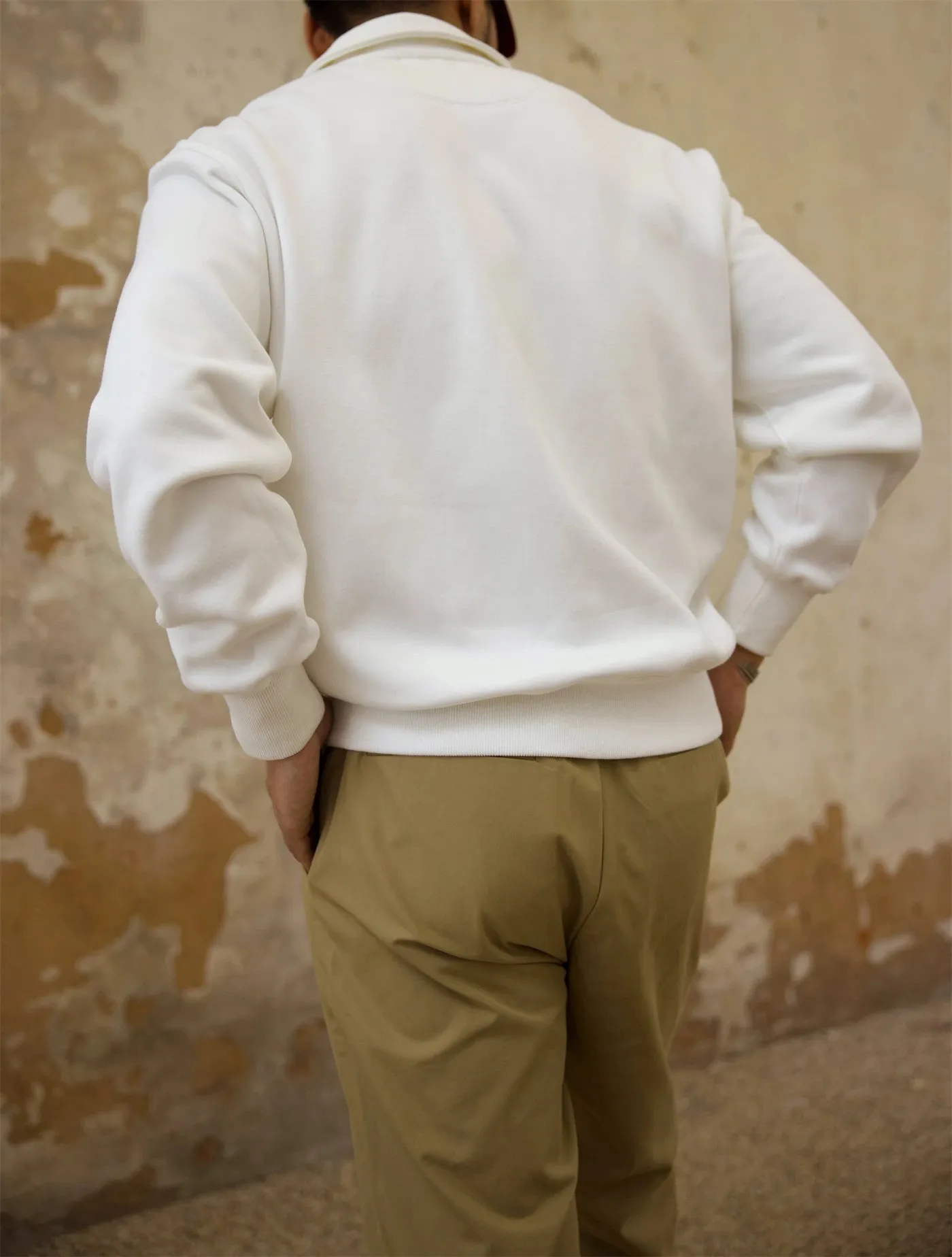 Men's Long Sleeves Half Zip Sweatshirt