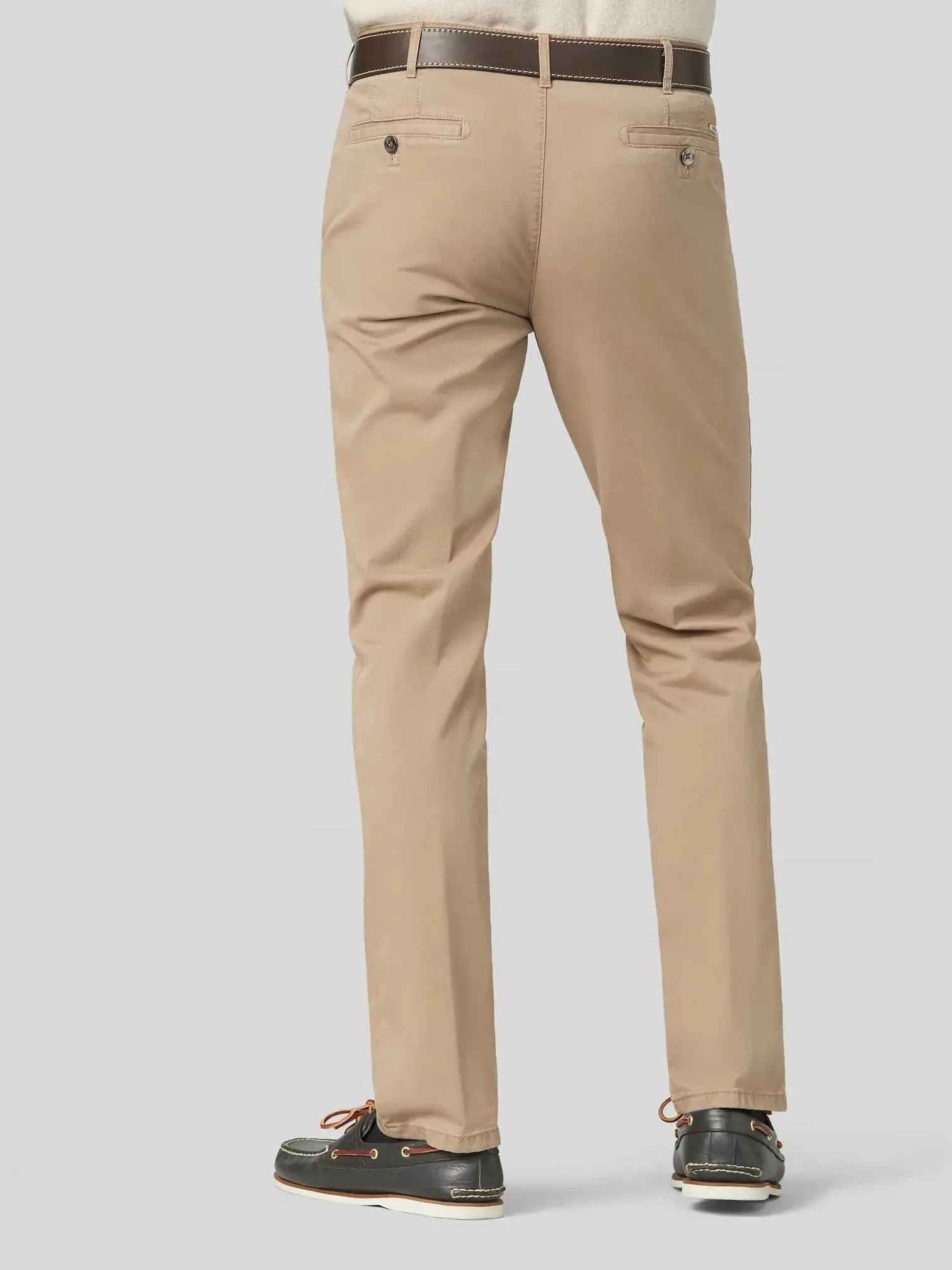 MEYER Roma Trousers - 316 Luxury Cotton Chinos - Beige