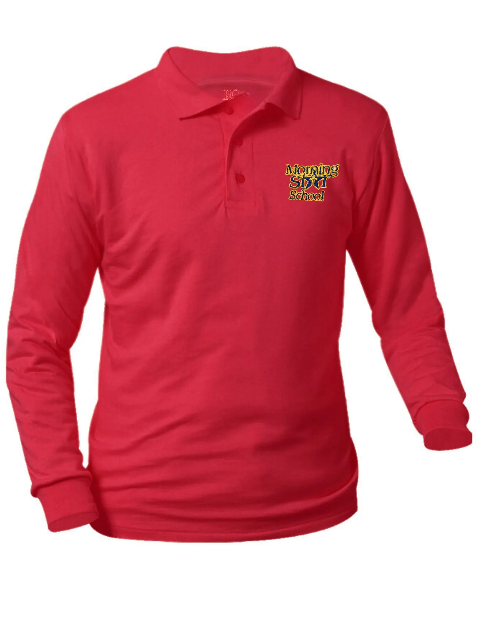 Morning Star High School  Long-Sleeve Polo Shirt