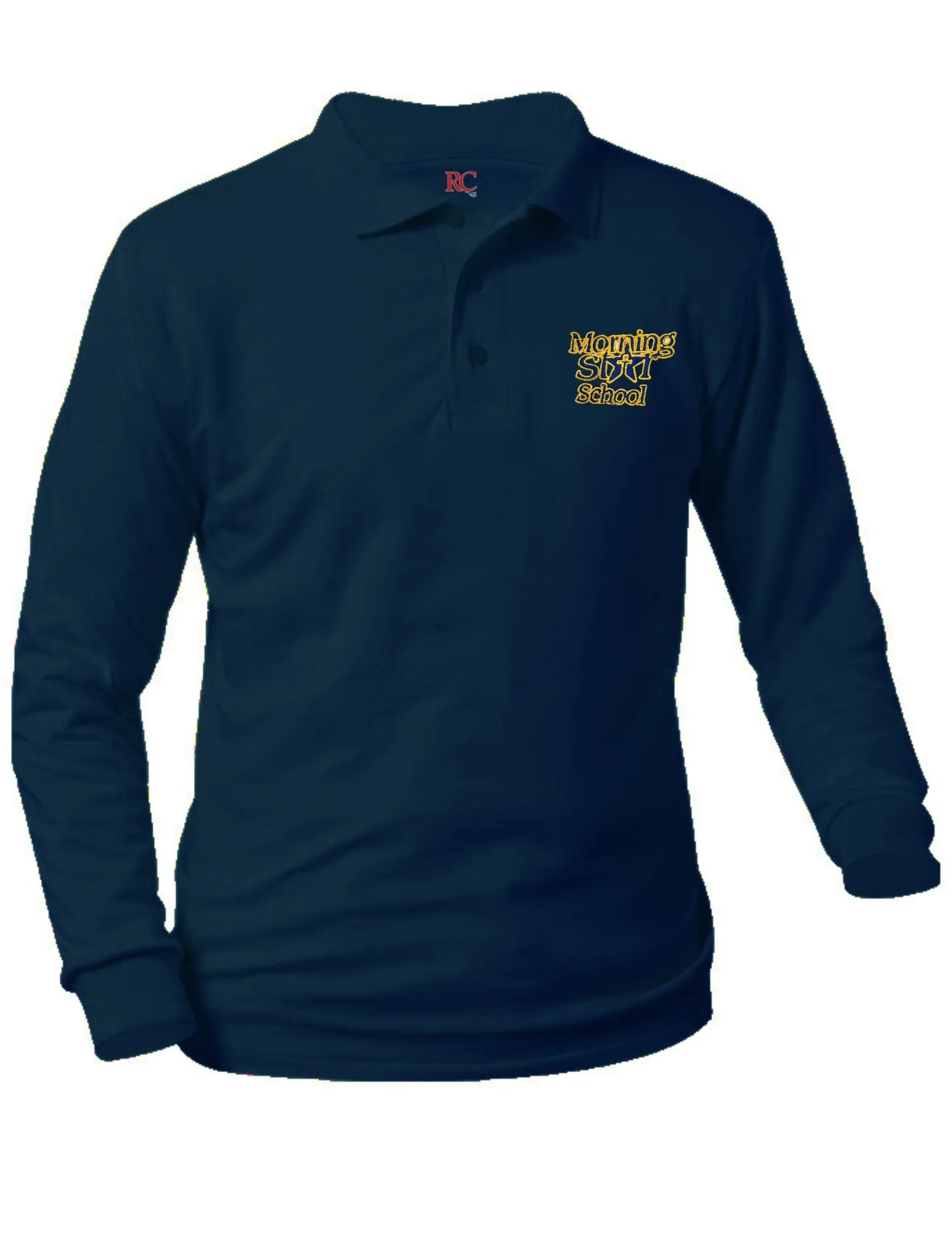 Morning Star High School  Long-Sleeve Polo Shirt