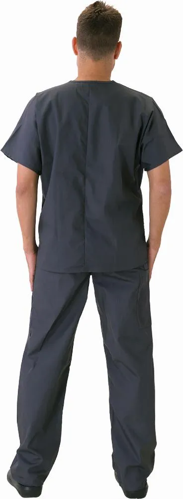 Natural Workwear Mens Authentic EDS Unisex Medical Uniform Cargo Scrub Set, 39918