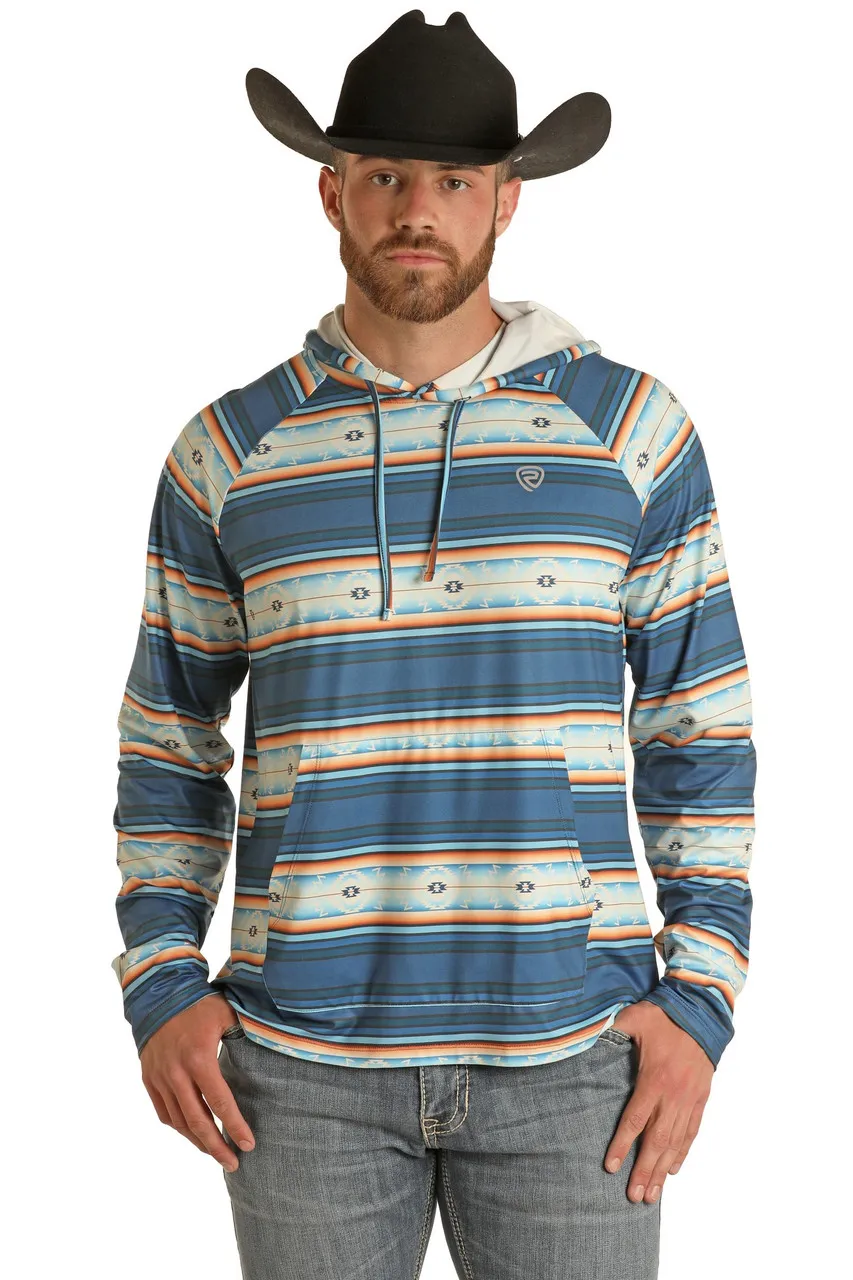 Panhandle Slim Men's Print Aztec Performance Hoodie