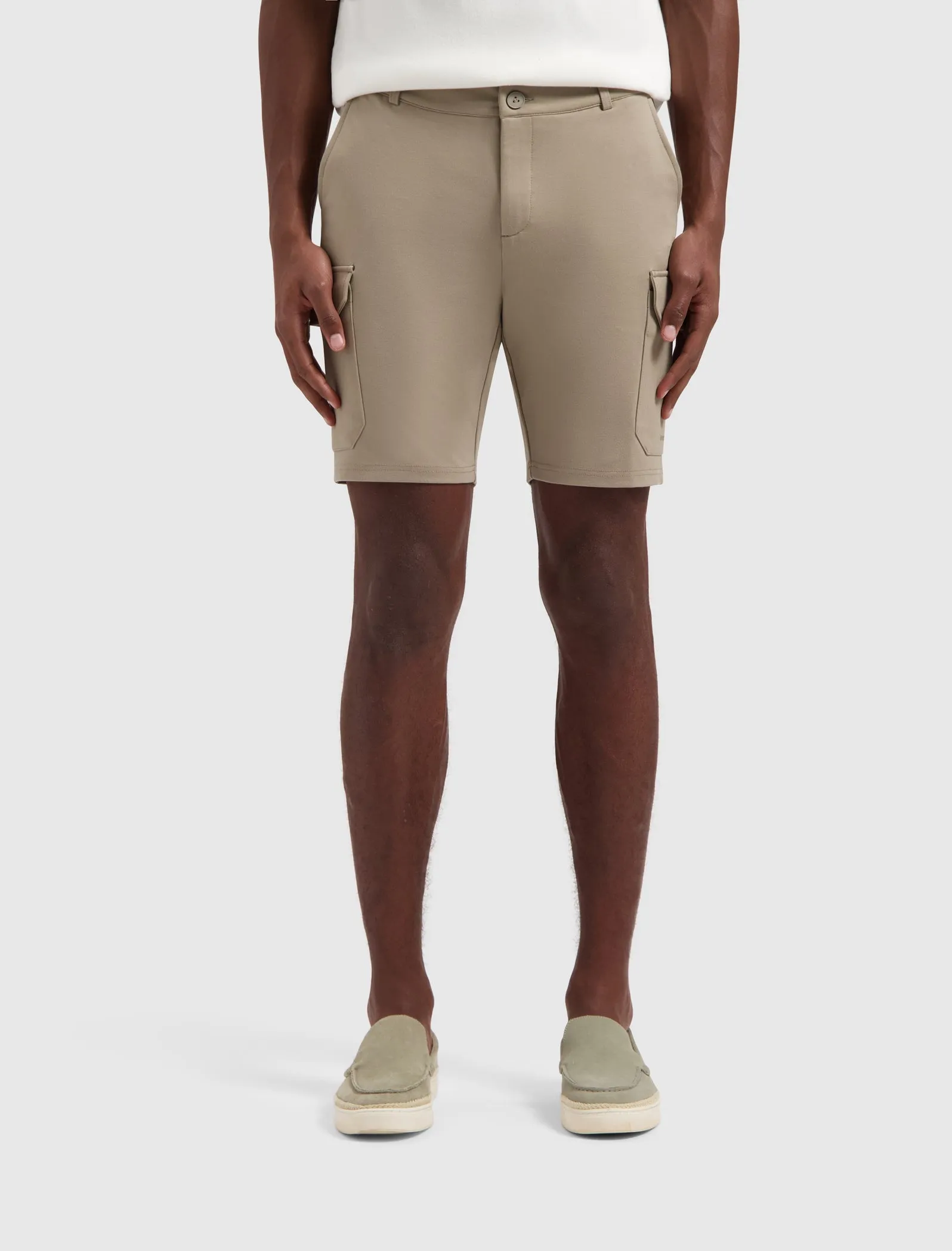 Punta Cargo Shorts | Taupe