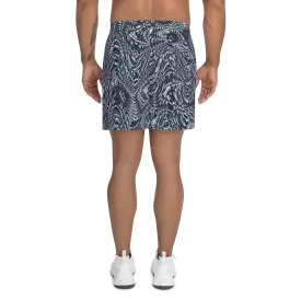 Recursia Alchemical Vision Men's Athletic Shorts In Blue