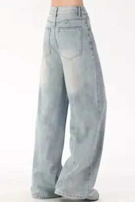 Retro Denim Trousers