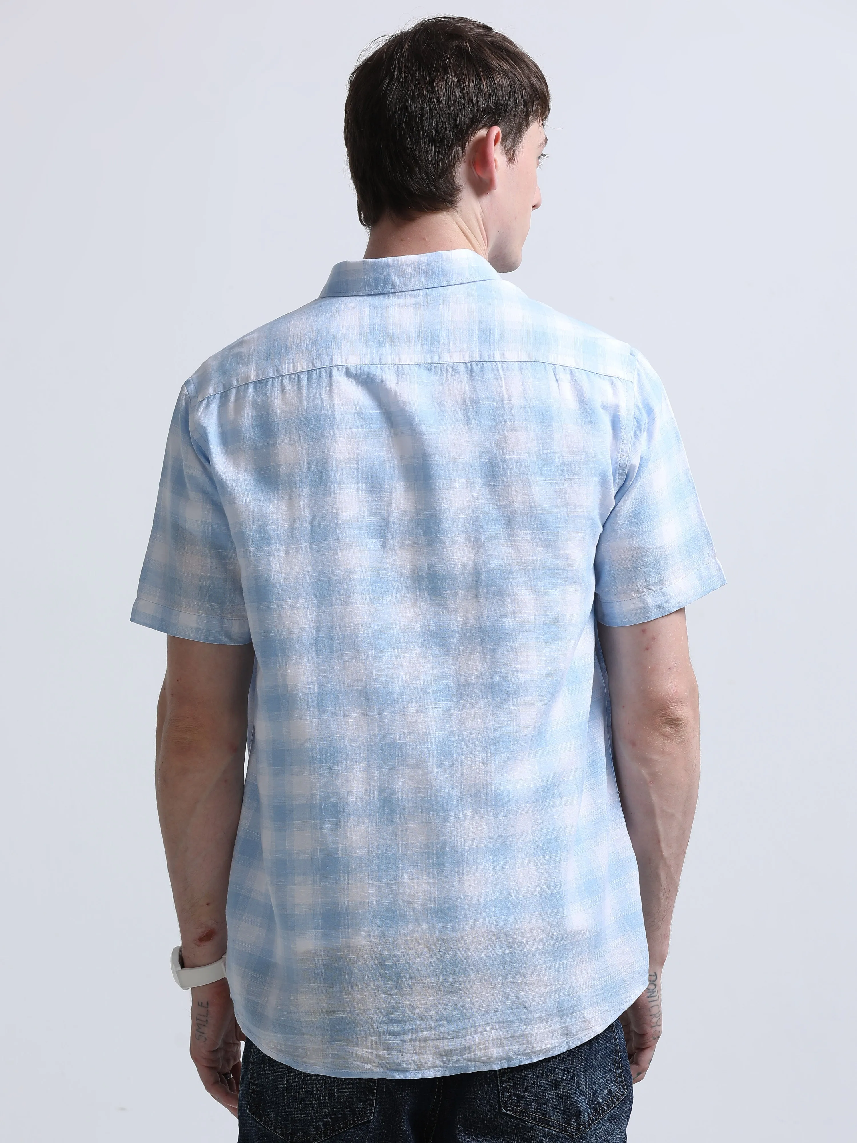 Rune - Relaxed Checks Shirt - Cadenza