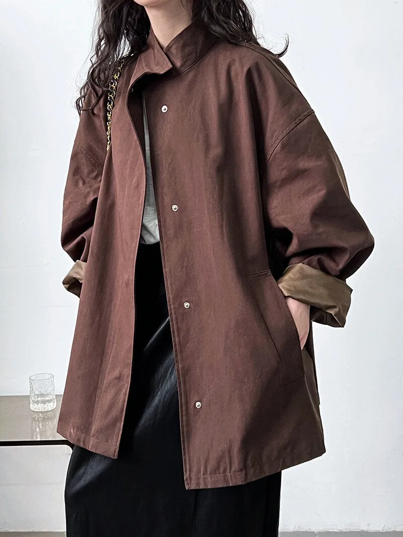 shibuya element | Soutien Collar Short Coat