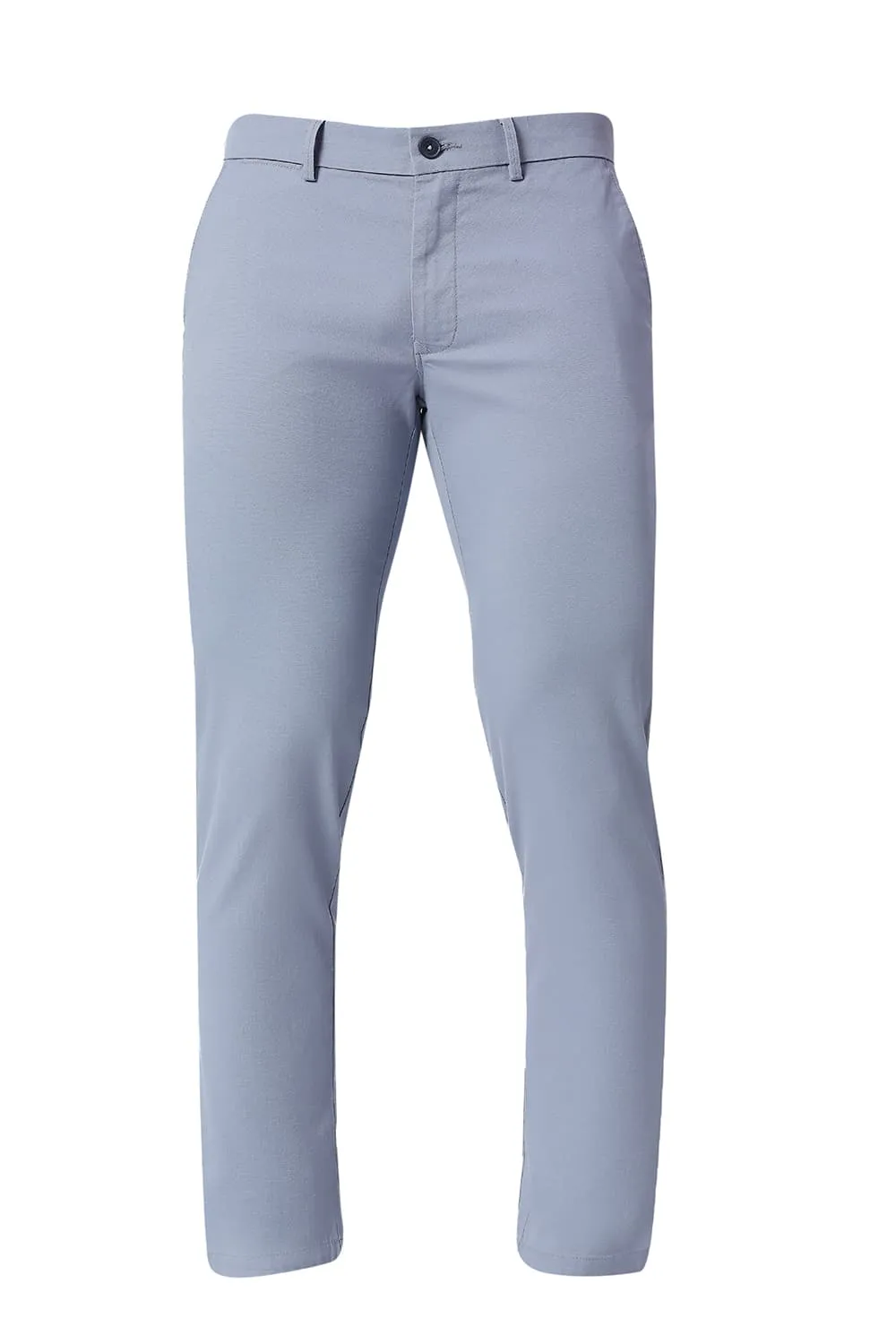 Skinny Fit Cotton Stretch Trousers