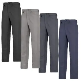 Snickers Workwear 6400 Service Line Chino Trousers. Dirt Repellent & Durable - 6400