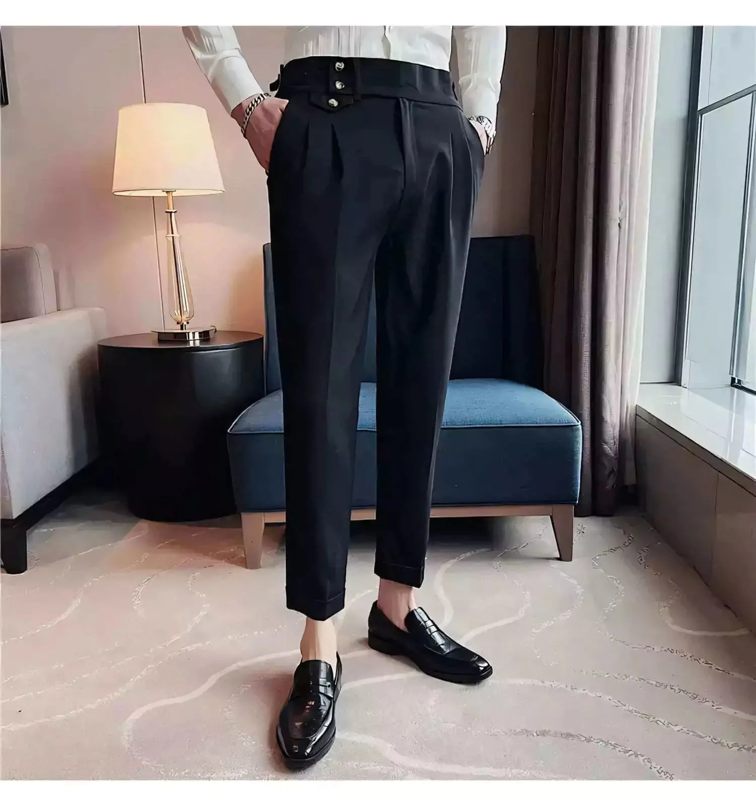 Tailored Wool Trousers