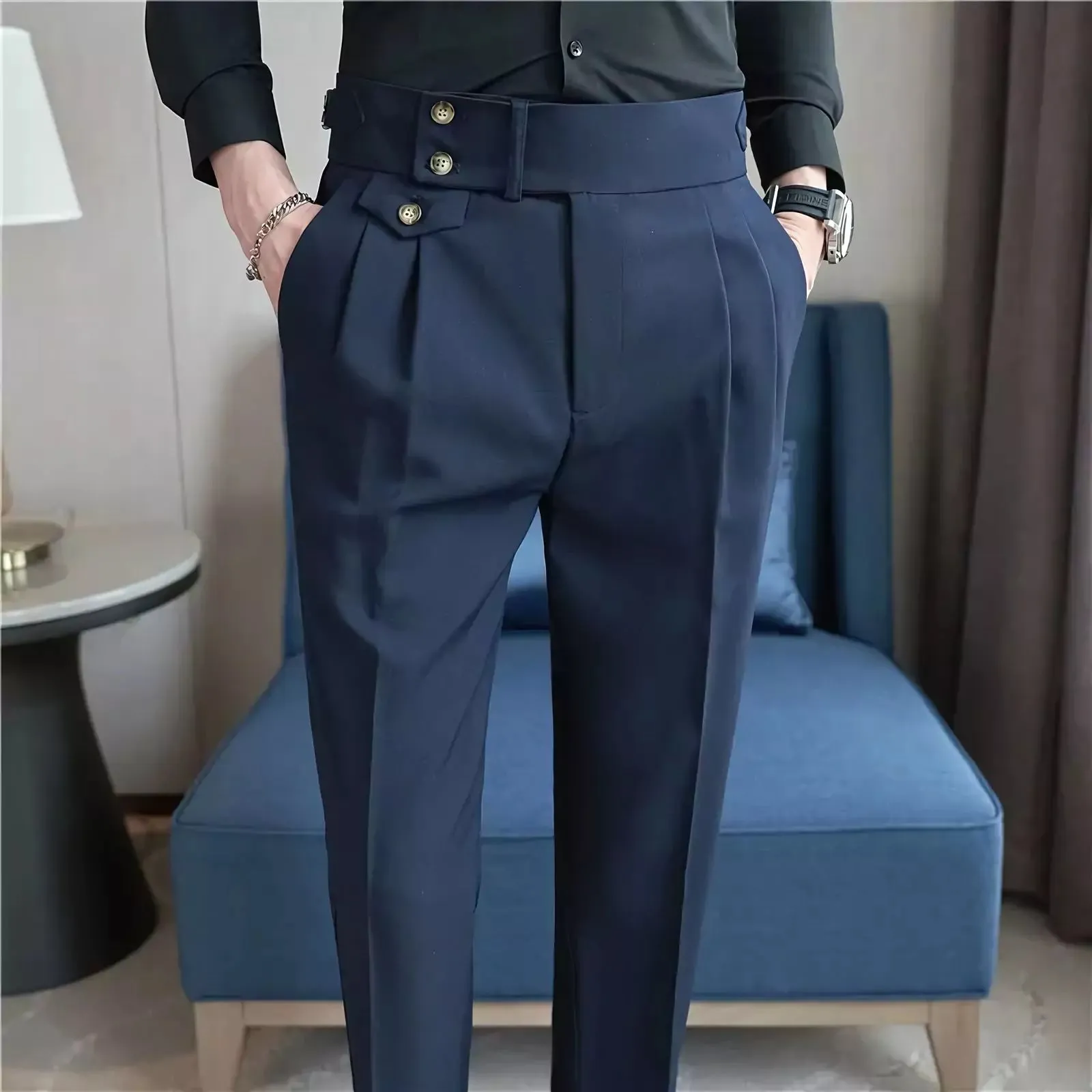 Tailored Wool Trousers