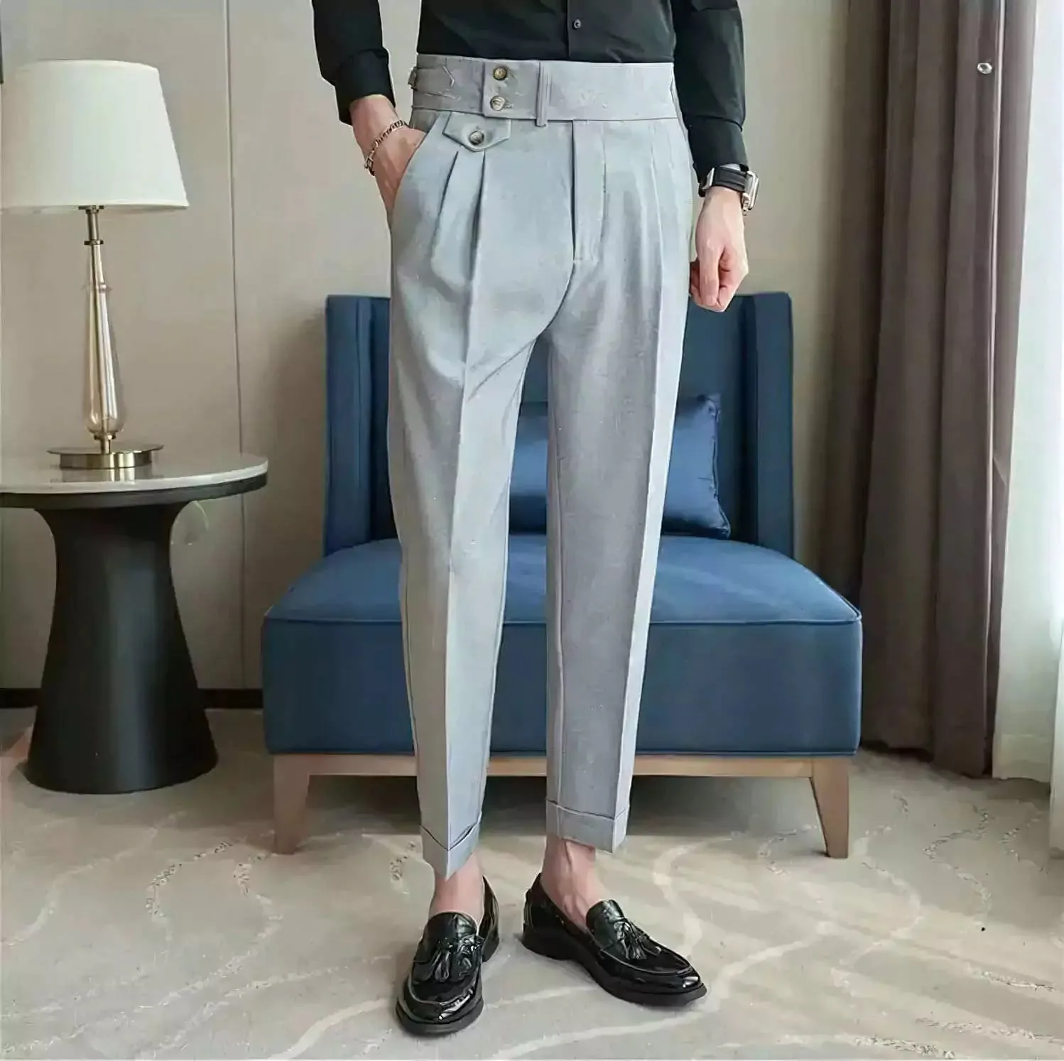 Tailored Wool Trousers